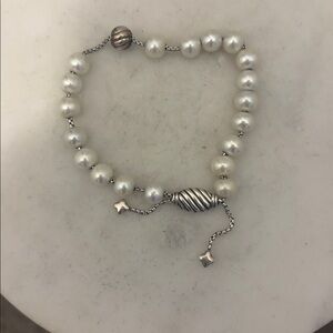 DAVID YURMAN BIJOUX SPIRITUAL BEADS BRACELET WITH PEARLS